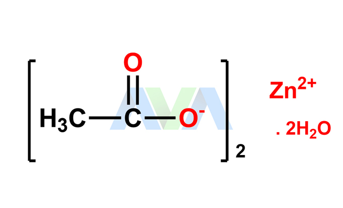 Zinc Acetate Dihydrate powder and crystals manufactured by AVA Chemicals India